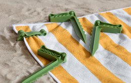 Peleg Design Strandhanddoek klemmen Crococlips