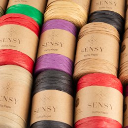 Sensy Premium 438 jardów %100 Papier Papier rafia
