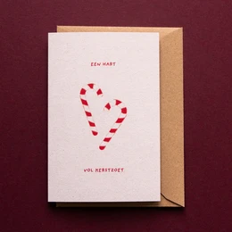 HJERTE FULDT AF JULESØD ⏐ JULEKORT