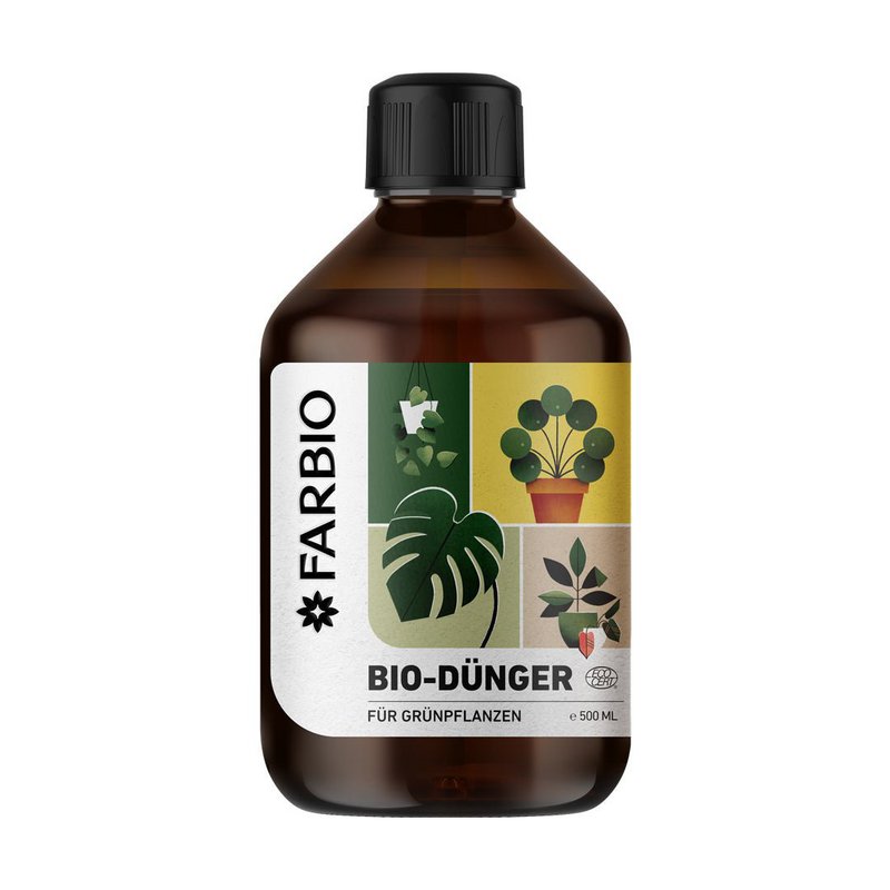 FARBIO® organic liquid fertilizer for green plants | Important nutrients for your plants
