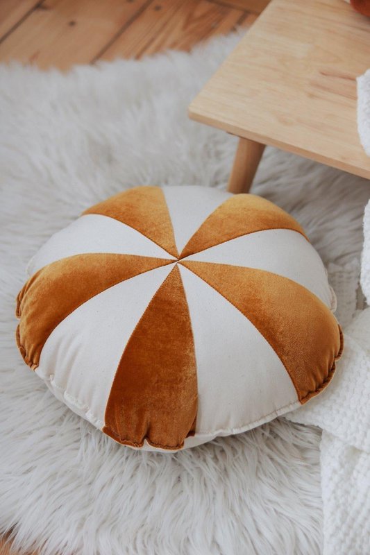 “Gold Candy” Patchwork Pillow