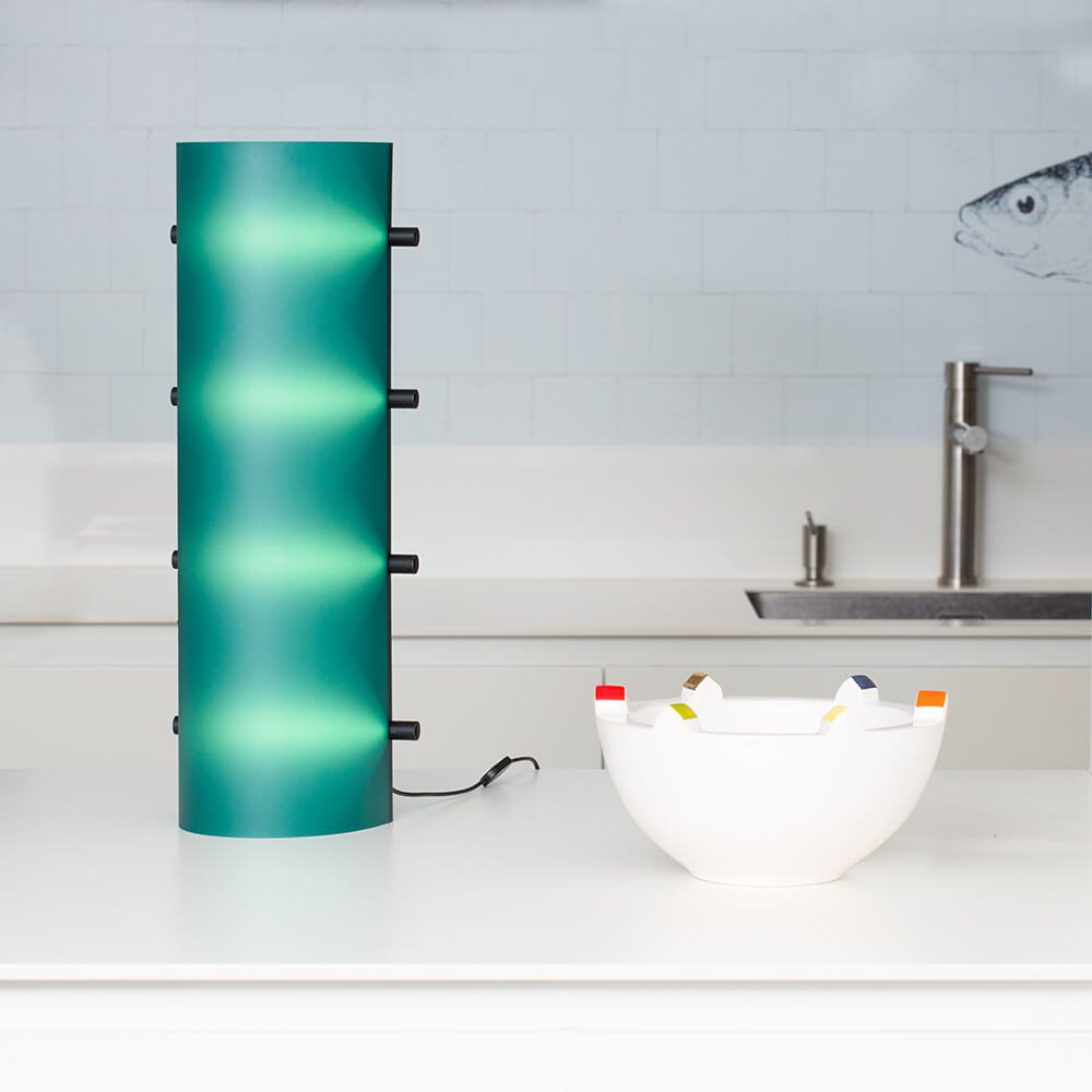 CCL 4 Design lampe - Leaf Dark Green - Heeej.nl! af Studio Ilse Bouwens