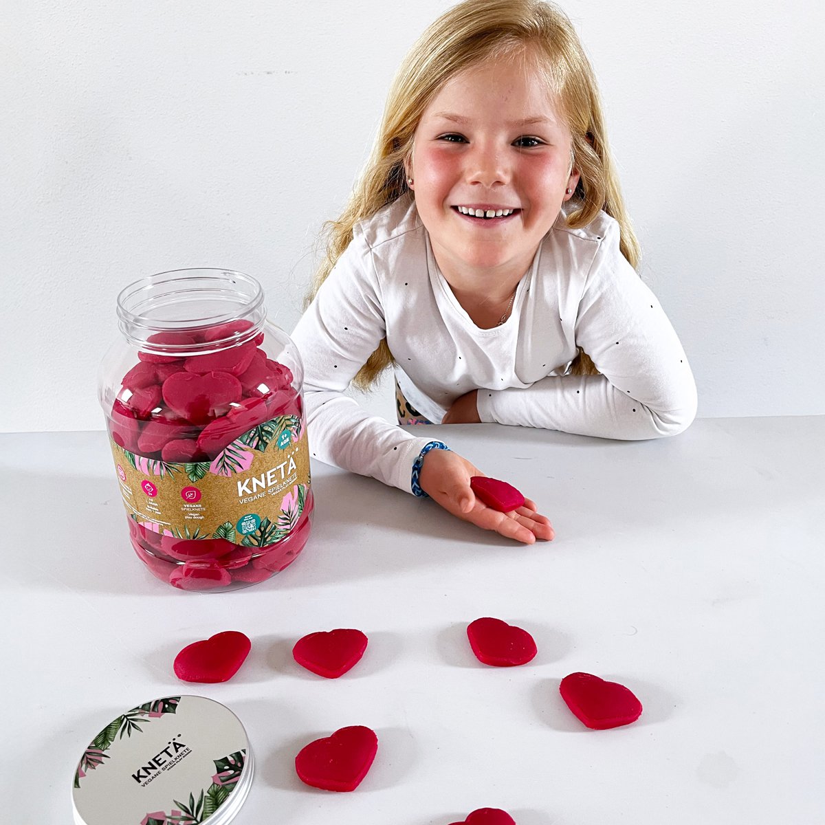 Knetä Speelklei - Hartvormig Roze