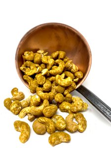 Gegrillte Cashewnüsse mit indischen Gewürzen (Bulk 1kg)