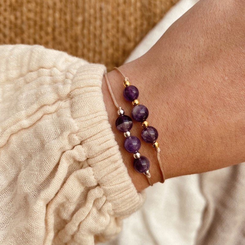 Bracciale prezioso - Ametista