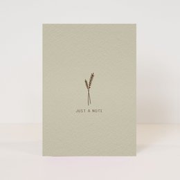 Postkarte 'mit Liebe'