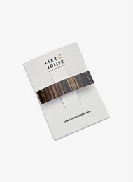 Hair clip Alice stripes khaki