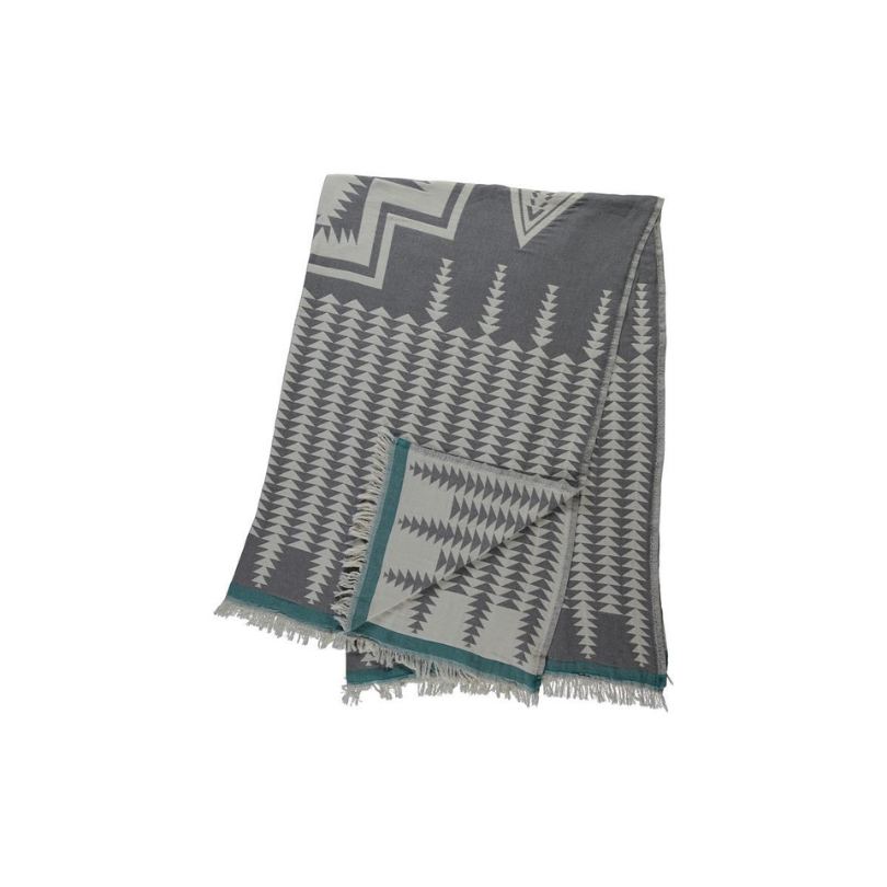 Plaid Hamam Jacquard 'Maggio' 170x130 cm