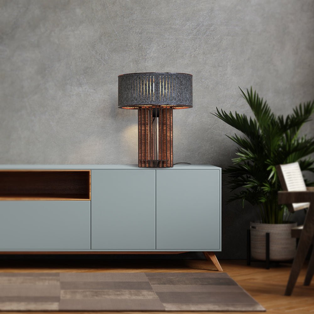 Akustisk bordlampe Cilindro
