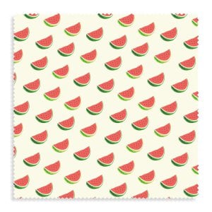 Bienenwachs - Biene -Wachs -Stoff Wassermelone - Multicolor