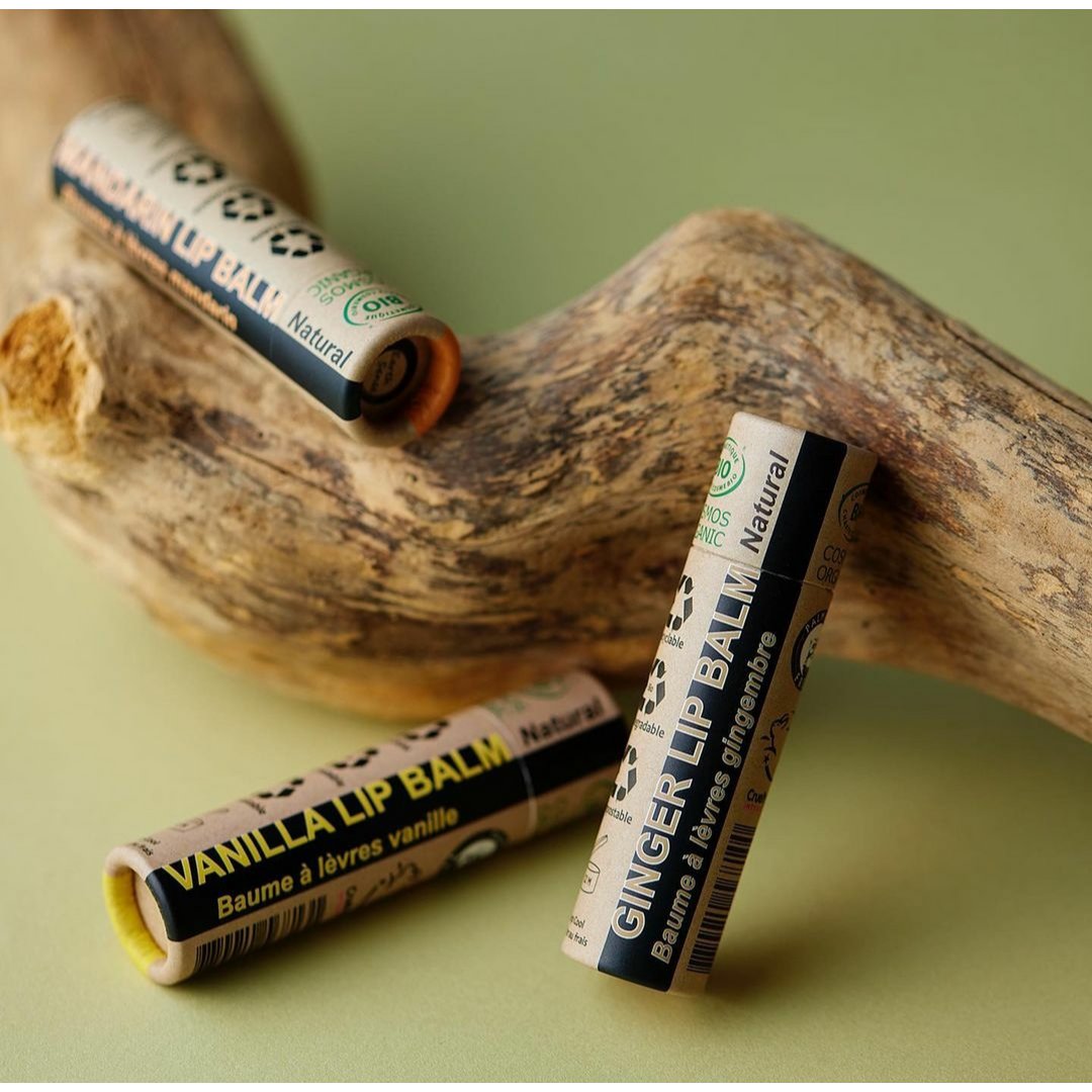 Bio-Vanille-Lippenbalsam 15 ml – ein Stück