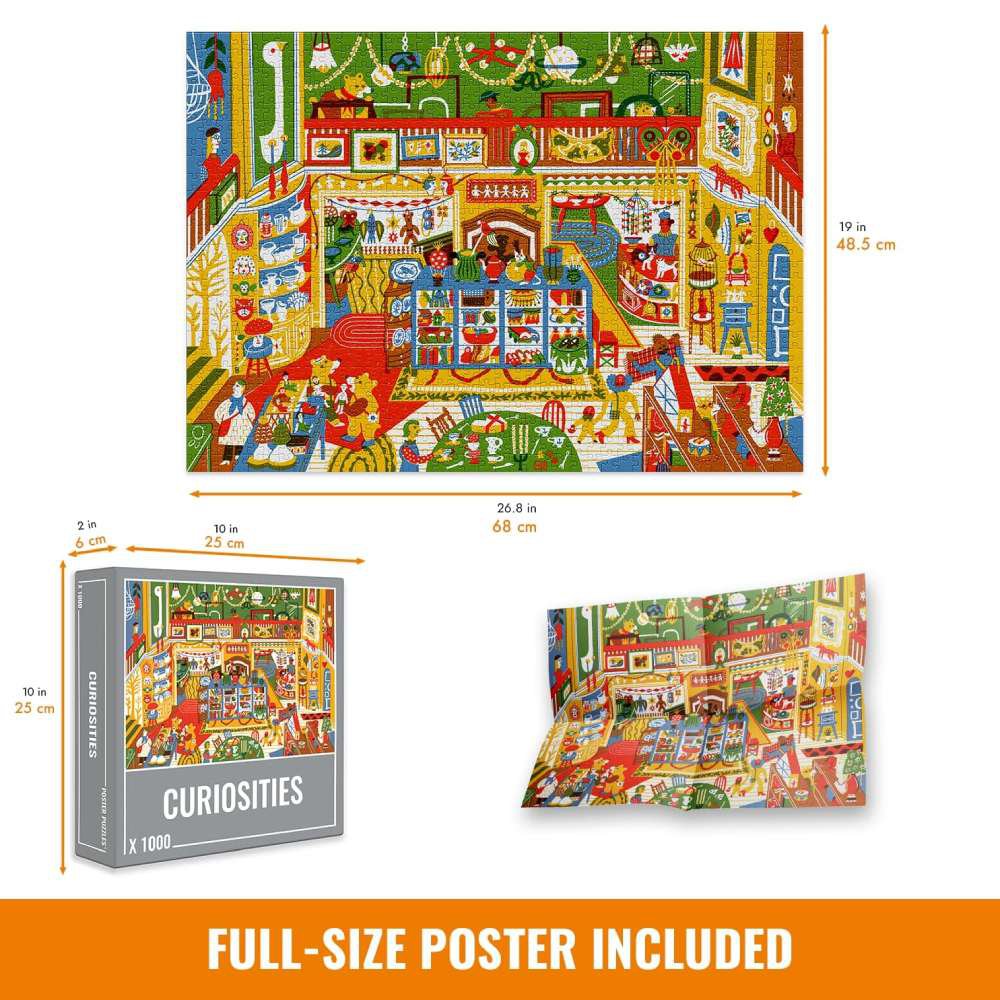 Curiosities Jigsaw Puzzle (1000 pieces)