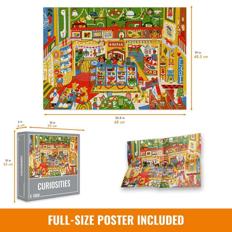 Curiosities Jigsaw Puzzle (1000 pieces)
