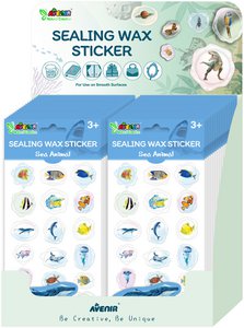 Museum En Kunst - Zeedieren Wax Stickers