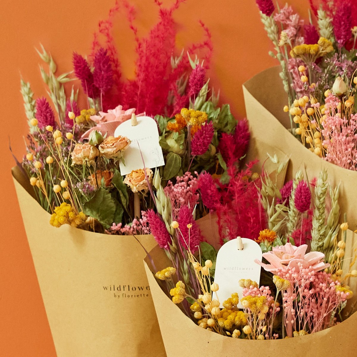 Bouquet di fiori secchi di campo - Summer Crush - Il preferito dell'estate