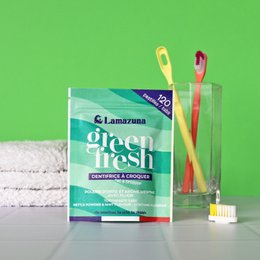 Dentifrice à croquer - Green fresh - Ortie Menthe - COSMOS Organic par Cosmécert
