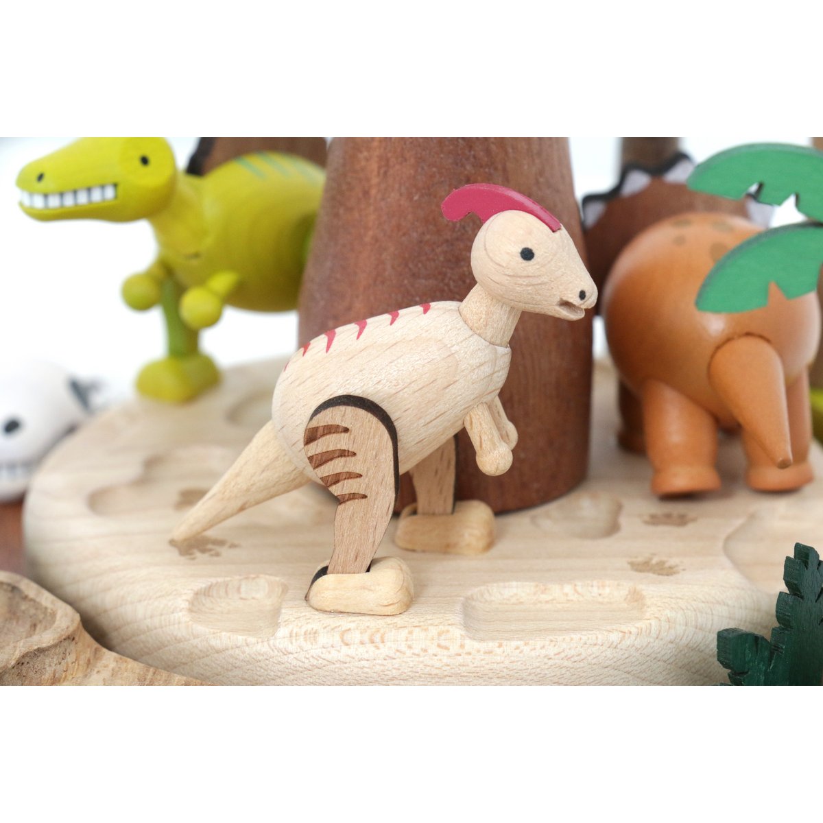 Volcano & Dinosaur Music Box n ° 48