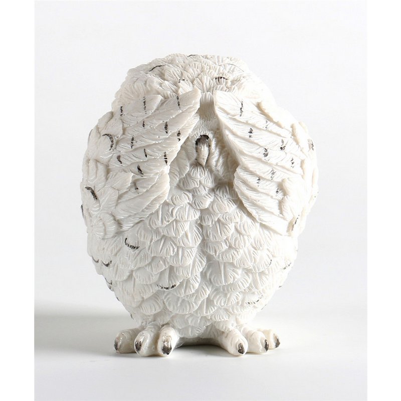 EULE 1_1 WEISS 6,5X6X8CM Satz/3