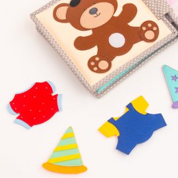 Happy Bearsday - 6 siders mini stille bog