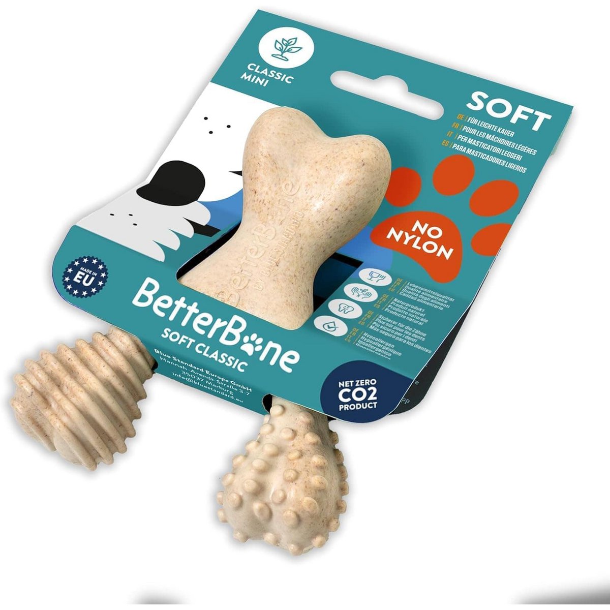 Betterbone Dogs Chewing Bones - Mini Soft Classic (zonder nylon, CO2 neutraal gemaakt in Europa)