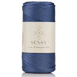 Sensy Premium 2 mm - 251 yards 100% polyester macrame ledning