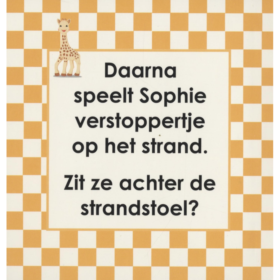 Sophie the Giraffe Cardboard Book: Gdzie jest Sophie?