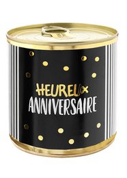 Happy Birthday - Black/Gold - Brownie - Cancake