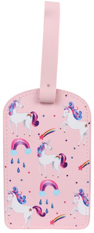 Koffer Anhänger Unicorn Rainbows