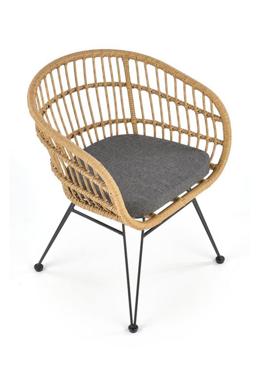 Silla de comedor bondigoux gris