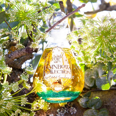 Forest Breath Sparkling Chakra Badolie, Wintergreen Pine Lavendel