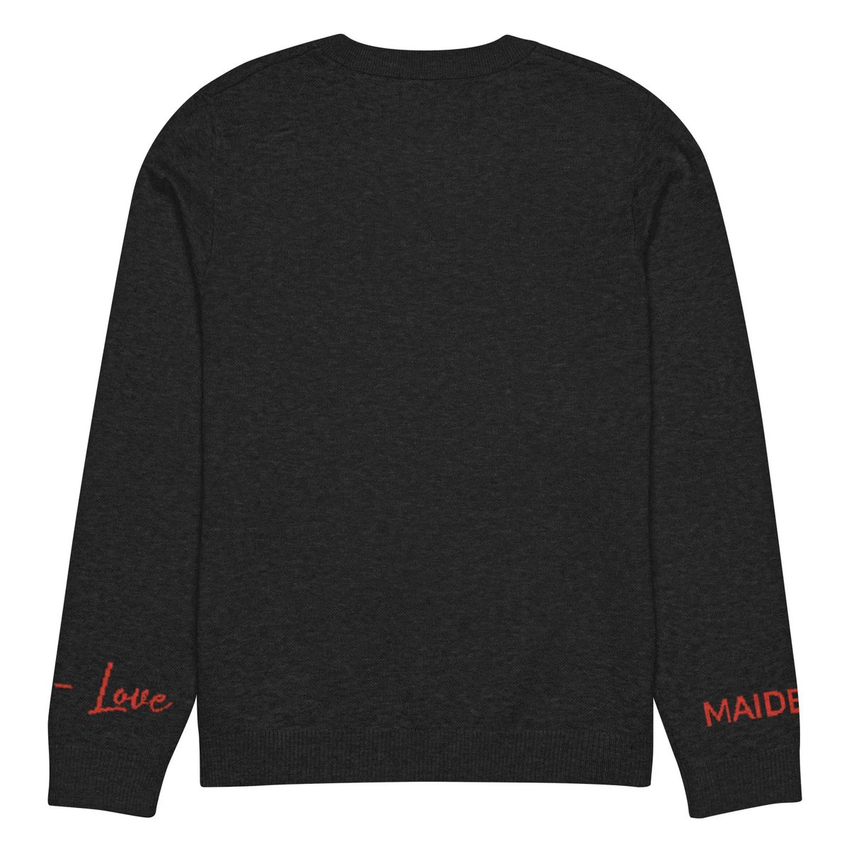 Heart - Maglione girocollo lavorato a maglia NERO