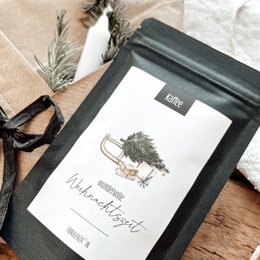 KAFFEE  PULVER | SCHLITTEN BAUM | mini