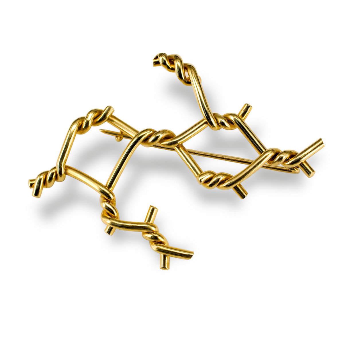 Amarres Brooch / Gold-plated