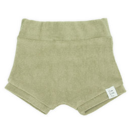 Short | Badstof | Olijfgroen