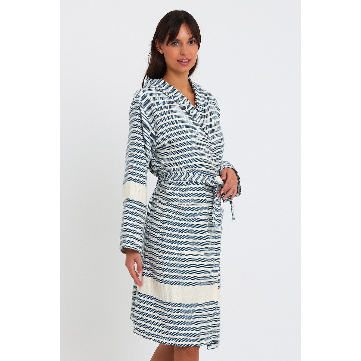 Marmara Bathrobe - Petrol