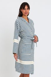 Marmara Bathrobe - Petrol