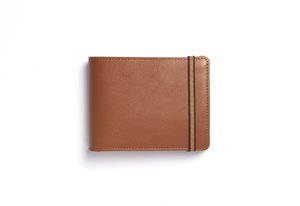Gold Minimalist Wallet With Coin Pocket