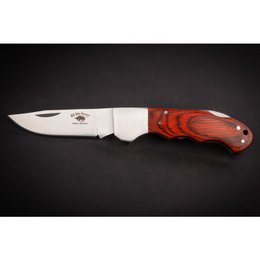 Carpeta Red Prairie de ED MAHONY, navaja de bolsillo, 440C