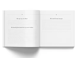 Phyllbooks I Miss You So Memory Book - Libro in lutto - Blue Grey