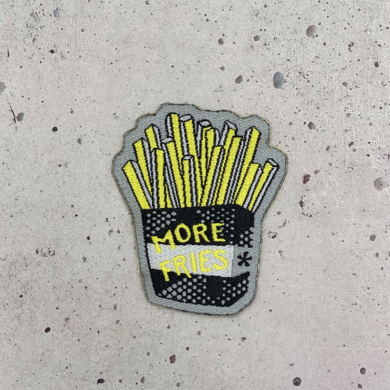 sticker-patch frietjes