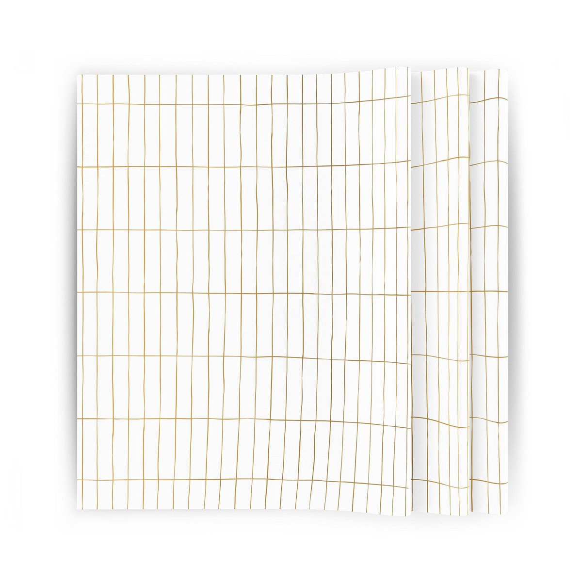 Slim Tiles - tissue paper - 100 sheets - gold