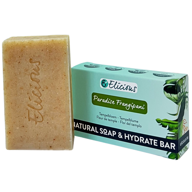 Håndlavet natursæbe Paradise Frangipani 100g