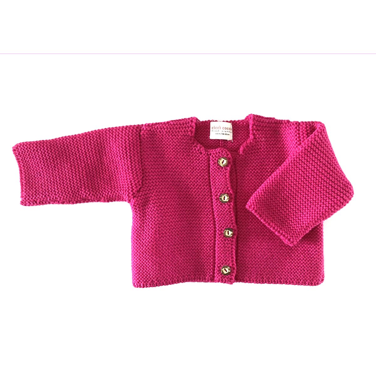 Cardigan per neonati e bambini in 100% lana merino - Alpenrose - Il regalo perfetto per la nascita
