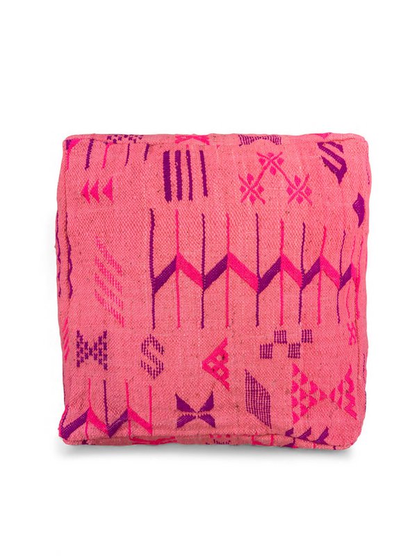 Vloerkussen - Colourful Line - Pink Edition II