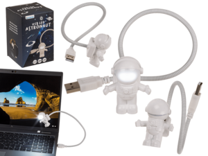 USB LED-astronaut, ca. 7 x 33,5 cm, met USB-kabel