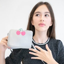Shoulder bag - Cherry iridescent Cherry