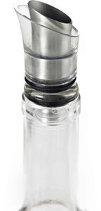 Ad -hoc - Multipour -Flaschenstopp und Spender - Silber