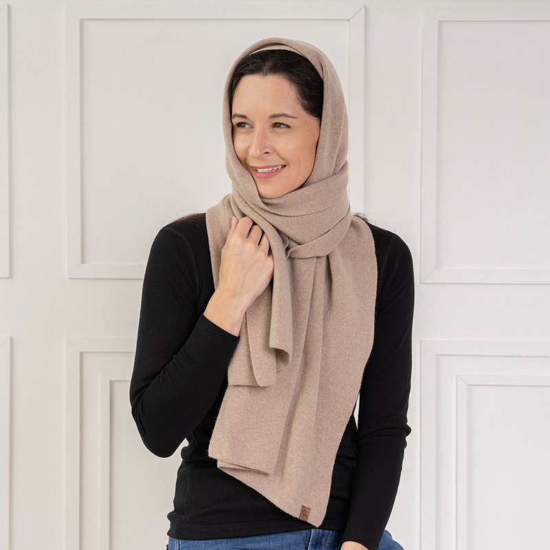 Women's Knit Scarf Merino & Cashmere