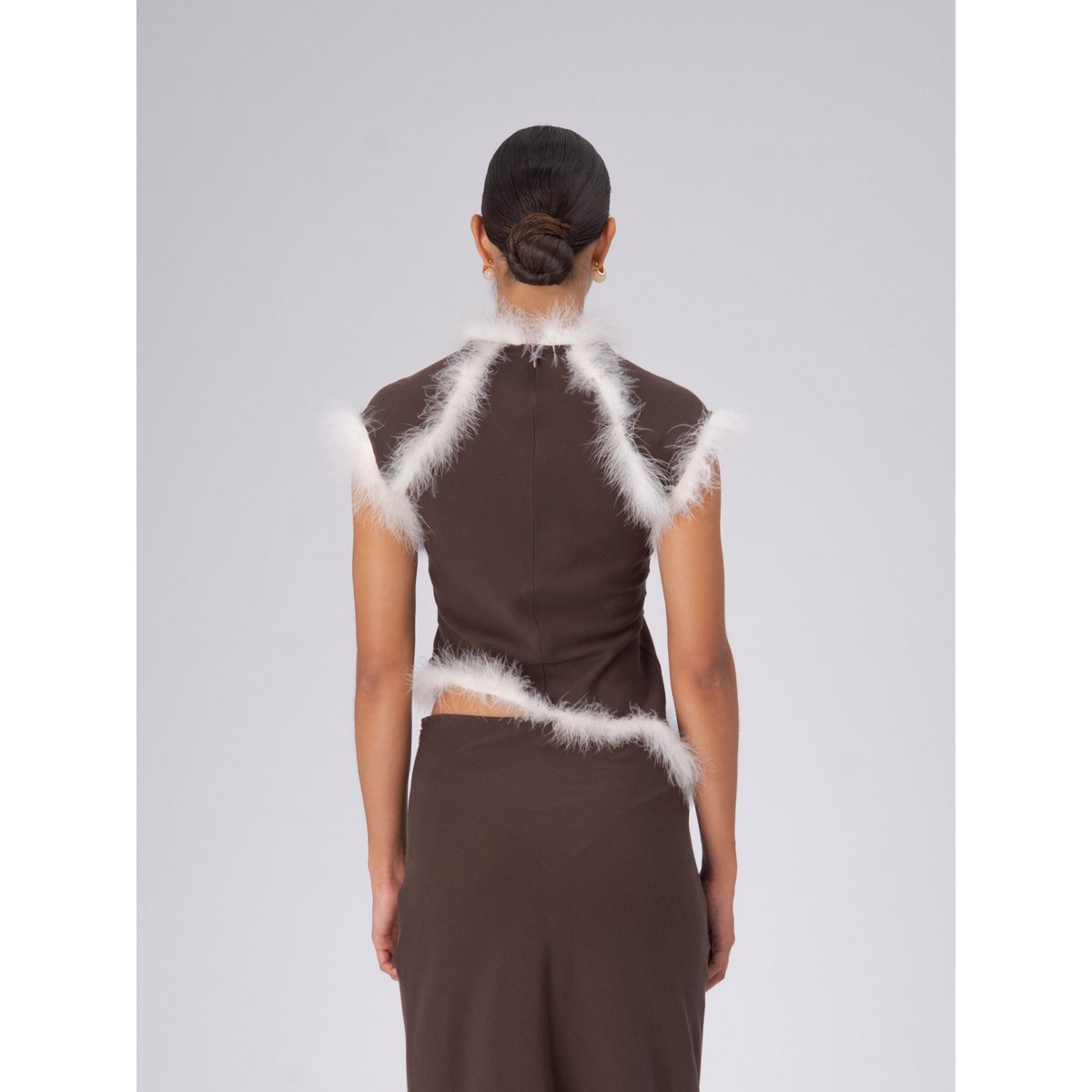 Bruine balans veren top