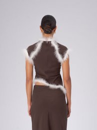 Bruine balans veren top